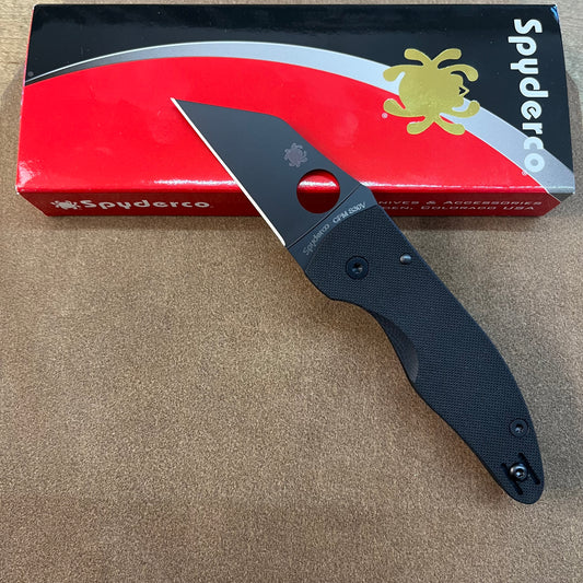 Spyderco Microjimbo 2.45" Wharncliffe All Black Folder