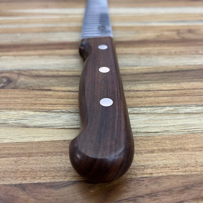 Victorinox Rosewood 10" Tall Roast Beef Slicing Knife w/ Hollow-Ground