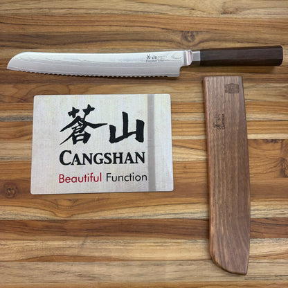 Cangshan Maya 9" Bread Knife w/ Saya
