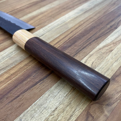 Tsunehisa 175mm (6.75") Kurouchi Super Aogami Bunka