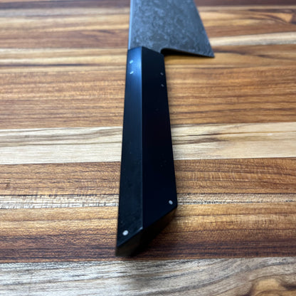 Enceladus 140mm (5.5") Nakiri w/ Walnut Burl & G10 Handle