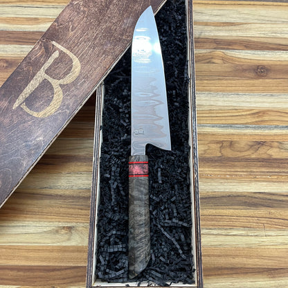 Baldwin Blades 180mm (7.25") Gyuto w/ Gray Birchwood Handle