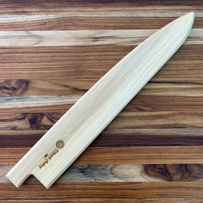 Kikuichi Magnetic Saya 270mm (10.5") Sujihiki w/ Poplar Wood