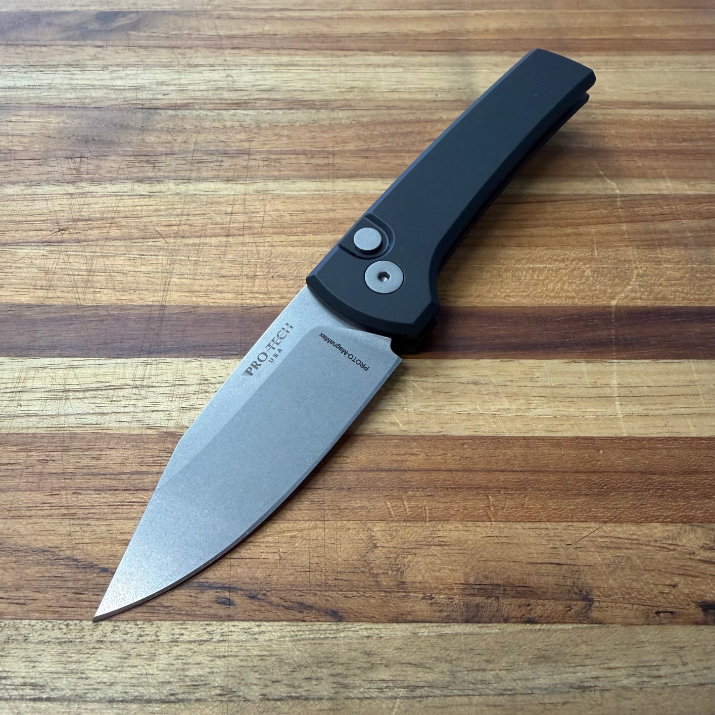 Pro-Tech Scapegoat Compact 3" Auto w/ Black Aluminum Handle