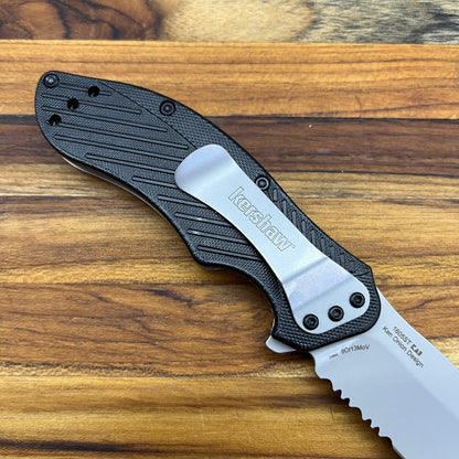 Kershaw Clash (P/S) 3" Flipping Knife w/ Black Nylon Handle