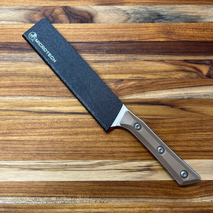 Microtech Culinary 6" Utility Knife w/ Coyote Tan G10 Handle