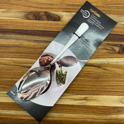 Mercer Tool 9" Satin Solid Bowl Plating Spoon