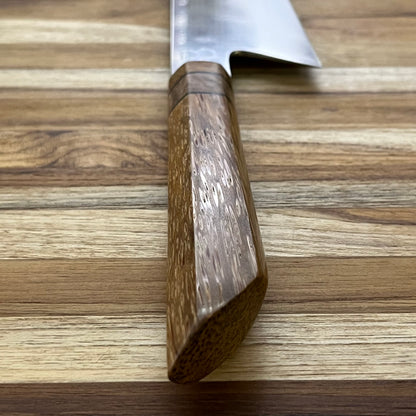 Baldwin Blades 8.5" Gyuto in AEB-L and Brown Black Palm