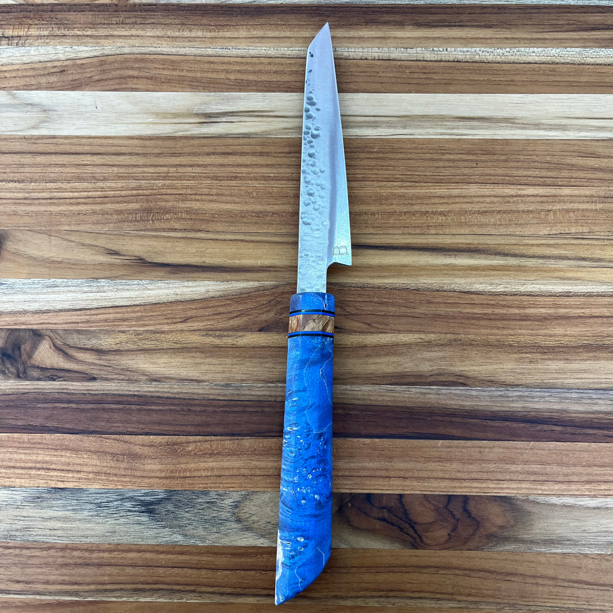 Baldwin Blades 125mm (5") Petty w/ Blue Maple Handle