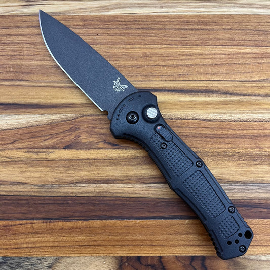 Benchmade Claymore 3.5" Auto w/ Black Grivory Handle