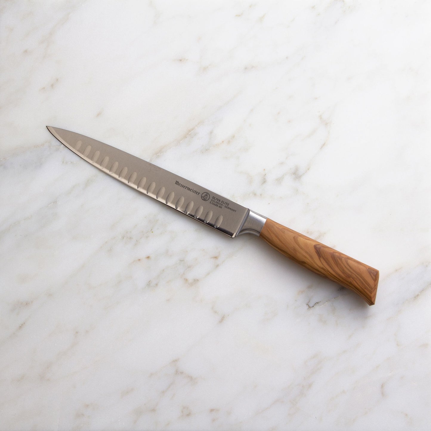 Messermeister Oliva Elité 8" Slicing Knife w/ Hollow Ground