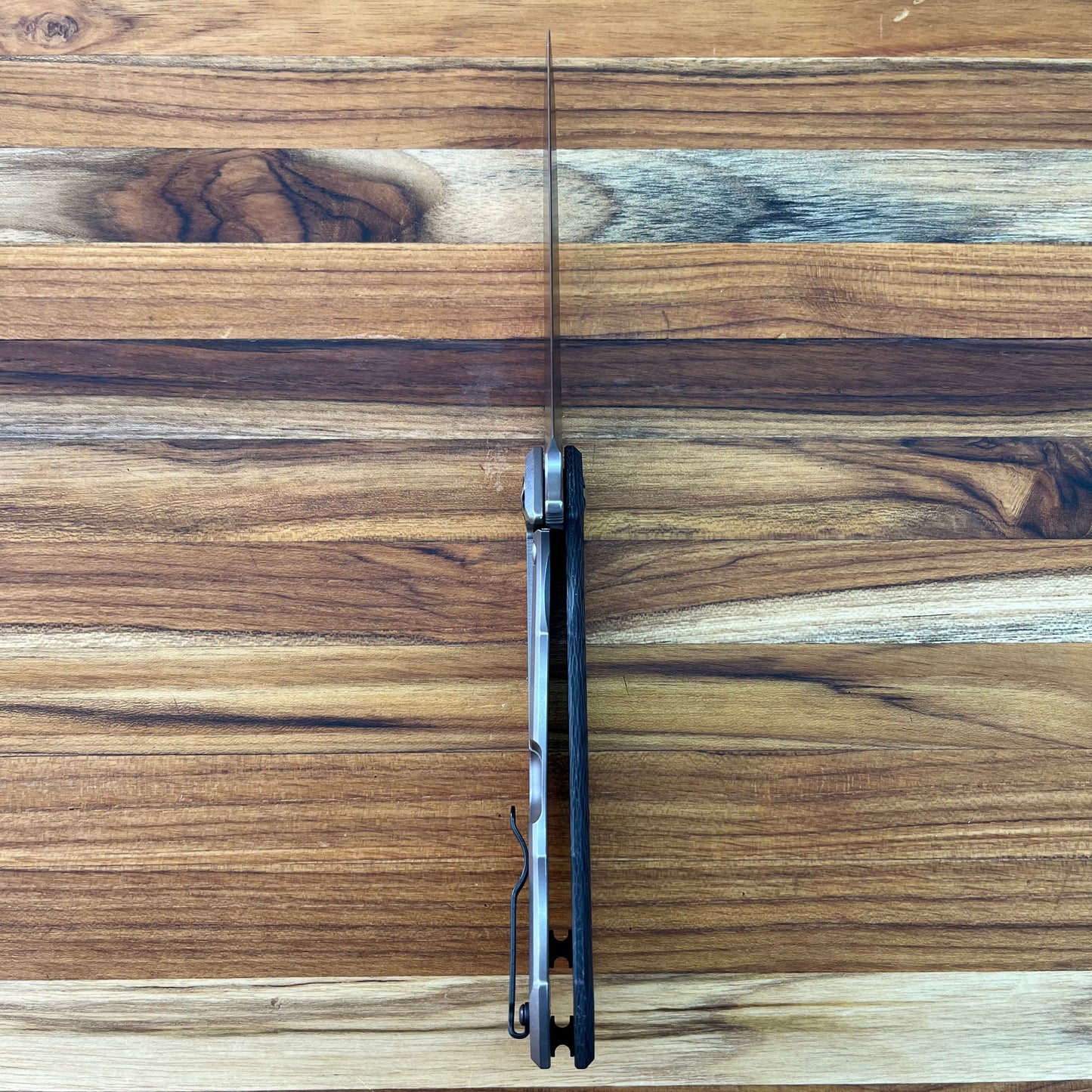 Zero Tolerance Large Sinkevich 4" Flipping Knife w/ Carbon Fiber Front & Titanium Back Handle