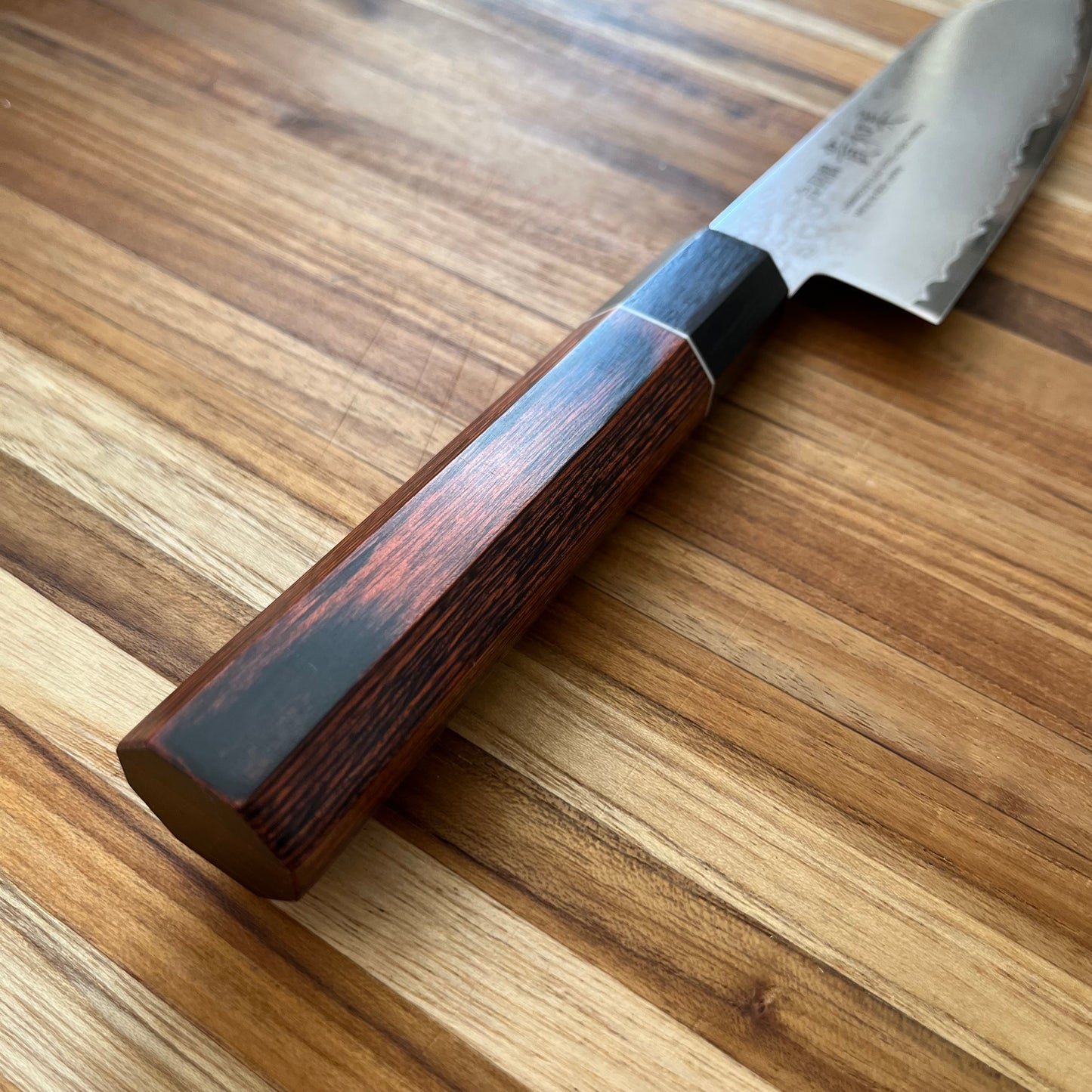 Kiwami 8A 170mm Santoku  w/ Pakkawood Handle