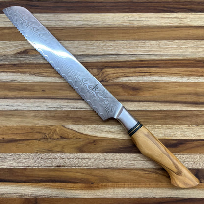 Ryda Knives ST650 Series 230mm (9") Bread Knife