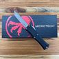 Microtech Hera II Mini Apocalyptic T/E 3" OTF w/ Black Aluminum Handle