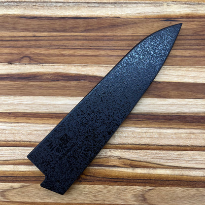 Mcusta Zanmai Black Lacquer 180mm (7") Gyuto Saya w/ Pin