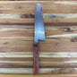 Baldwin Blades 215mm (8.5") Damascus Gyuto w/ K-Tip & Orange Black Ash Handle