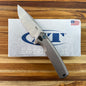 Zero Tolerance ZT Original TI 3" Folding Knife w/ Silver Handle