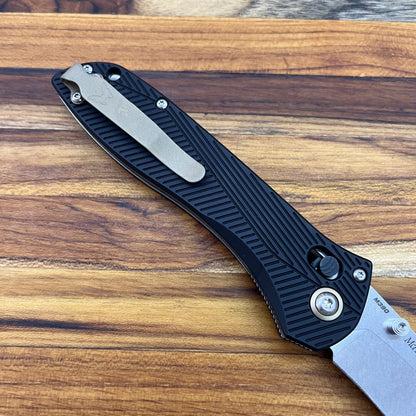 Benchmade Seven | Ten 4" Folding Knife w/ Black Aluminum Handle