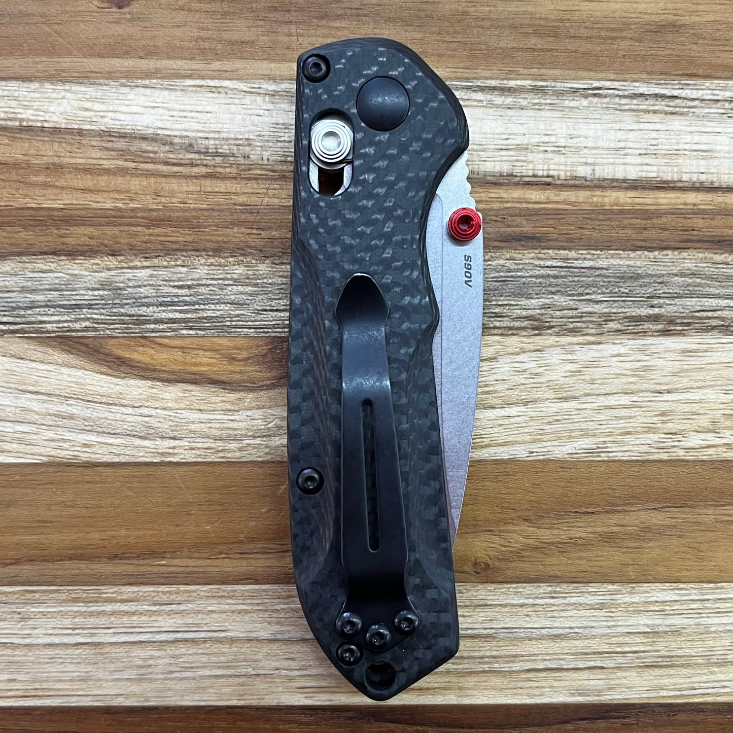 Benchmade Mini Freek 3" Folding Knife w/ Carbon Fiber Handle