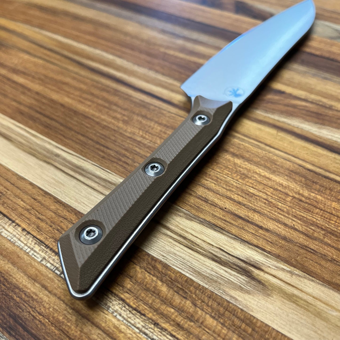 Microtech Culinary 6" Utility Knife w/ Coyote Tan G10 Handle