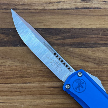 Microtech Mini Hera II 30th Anniversary S/E 3" OTF w/ Blue Aluminum Handle