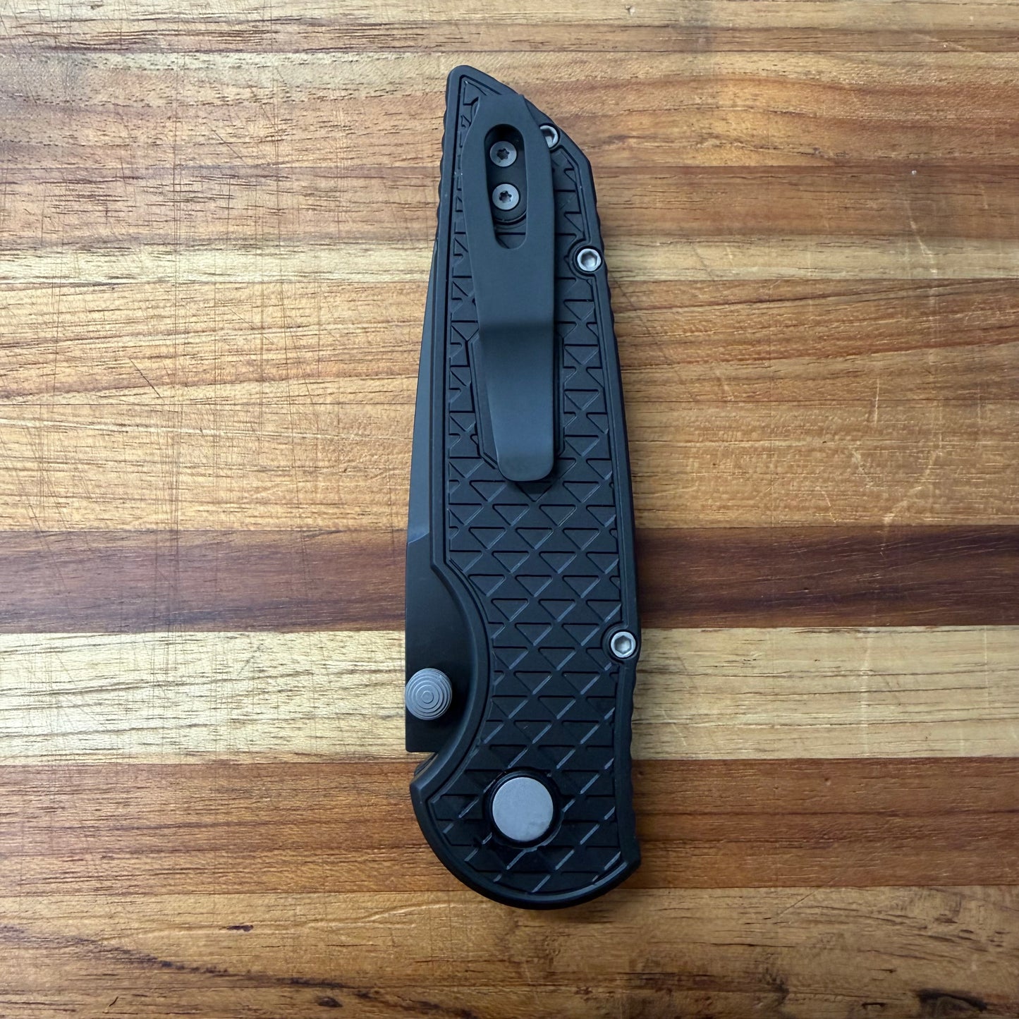 Pro-Tech TR-3 Integrity 3.5" Folding Knife w/ Black Relic Aluminum Handle