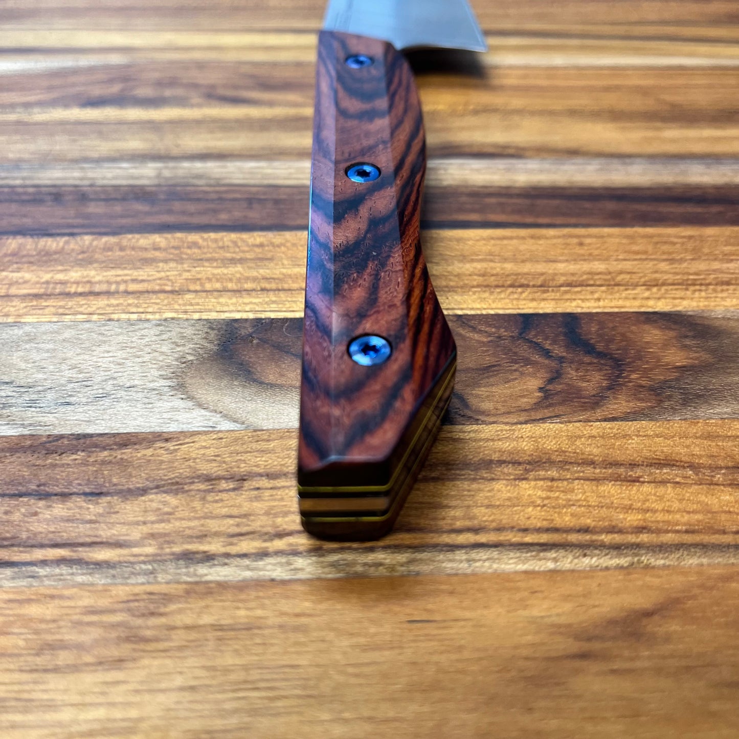Meglio Semi-Custom 5.25" Satin Petty w/ Cocobolo Handle