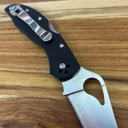 Spyderco Byrd Meadowlark 2.5" Folding Knife w/ Black G10 Handle