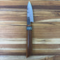 Baldwin Blades Blade Show (95mm) 3.75" Damascus Paring w/ Micarta Handle