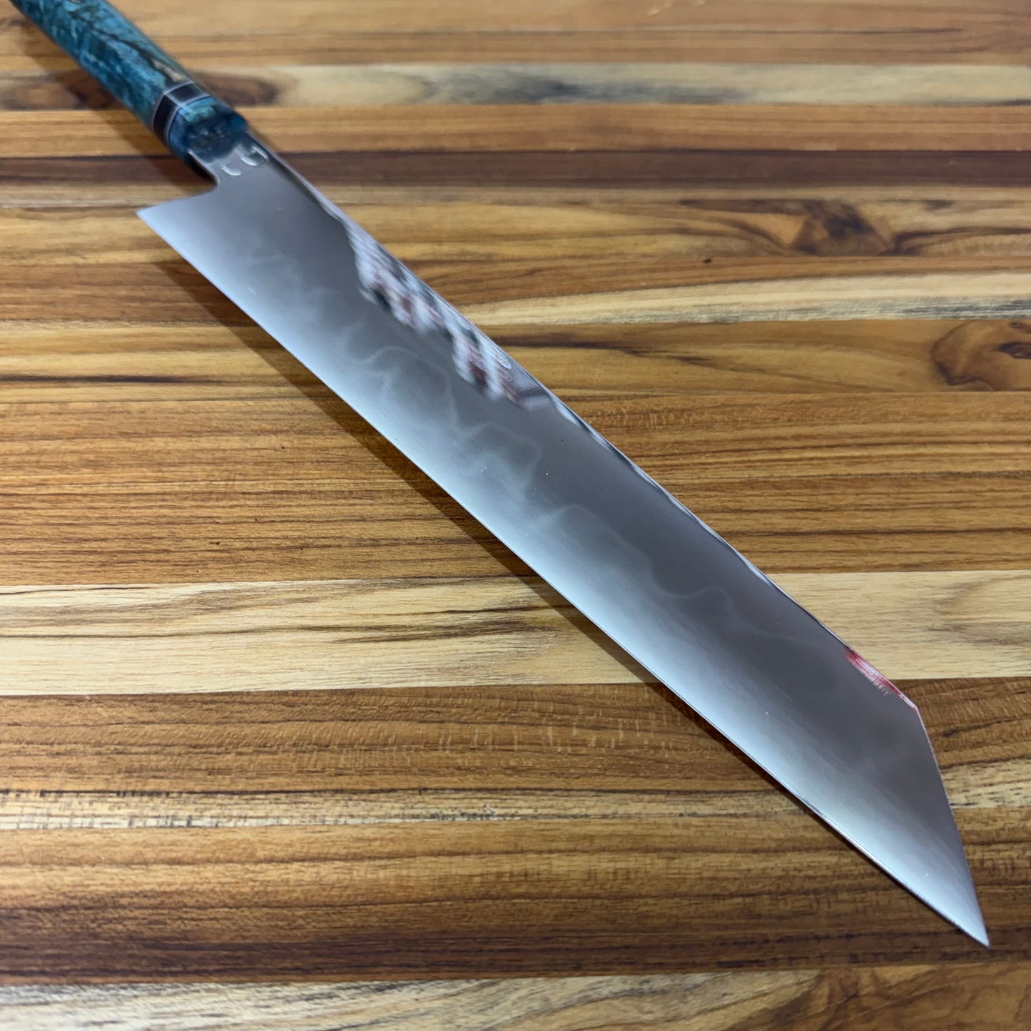 Baldwin Blades Blade Show (240mm) 9.50" Sujihiki w/ Blue Maple Handle