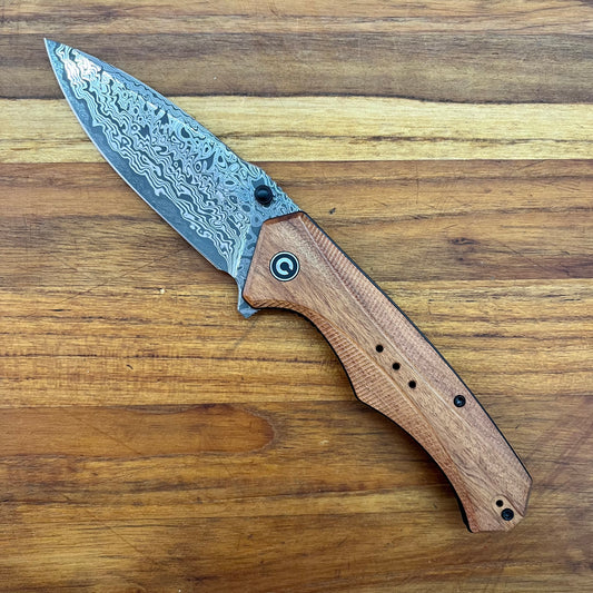 Civivi Photonix 3.5" Folding Knife w/ Guibourtia Wood Handle