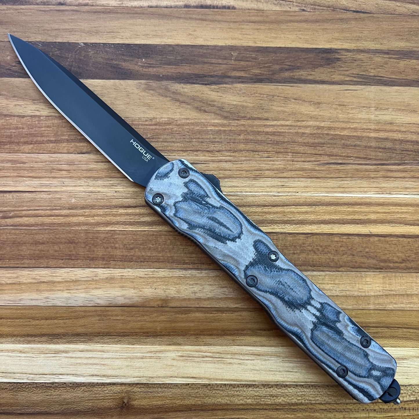 Hogue Counterstrike 3.25" OTF W/ G-Mascus Dark Earth Handle