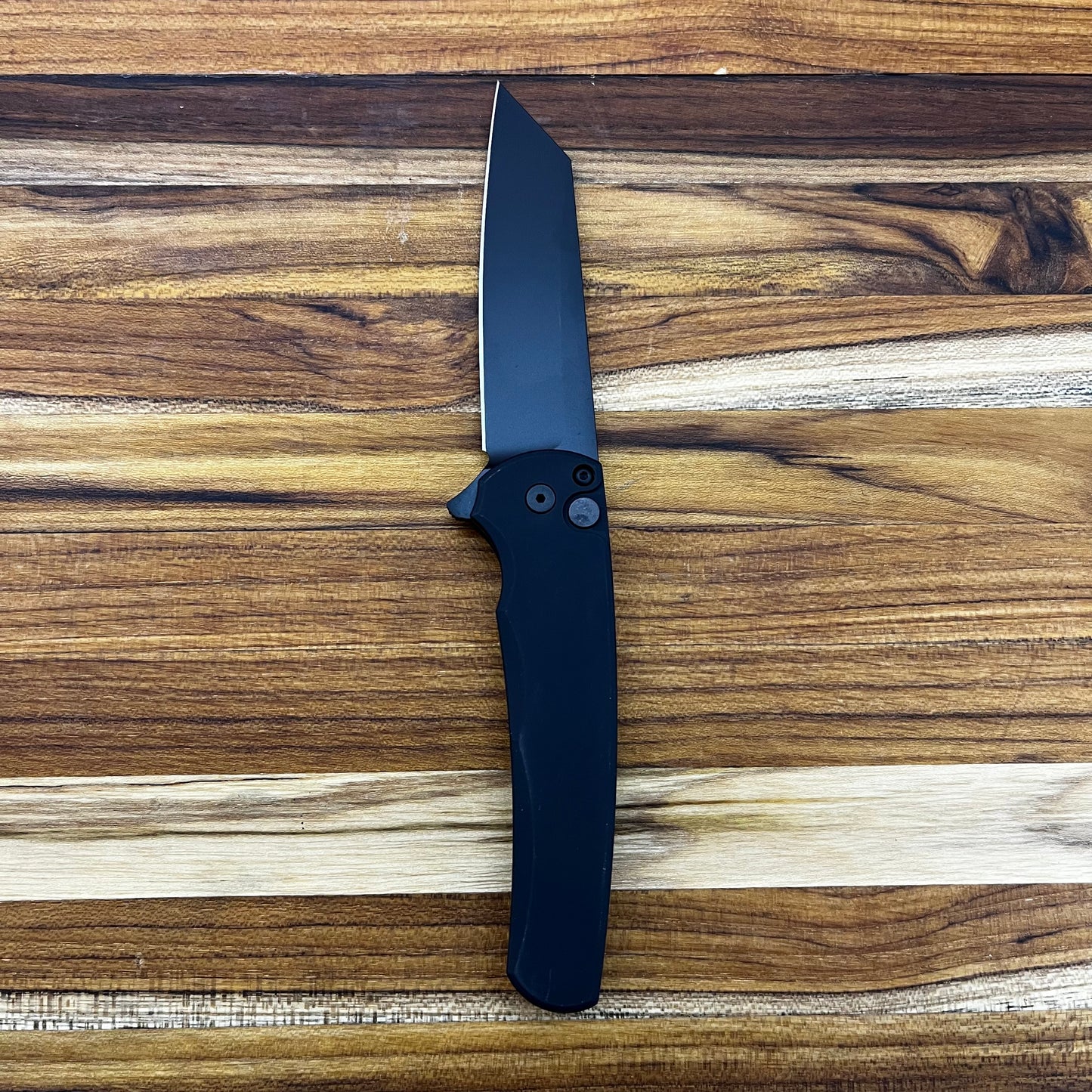 Pro-Tech Malibu 3.25" All Black Flipping Knife