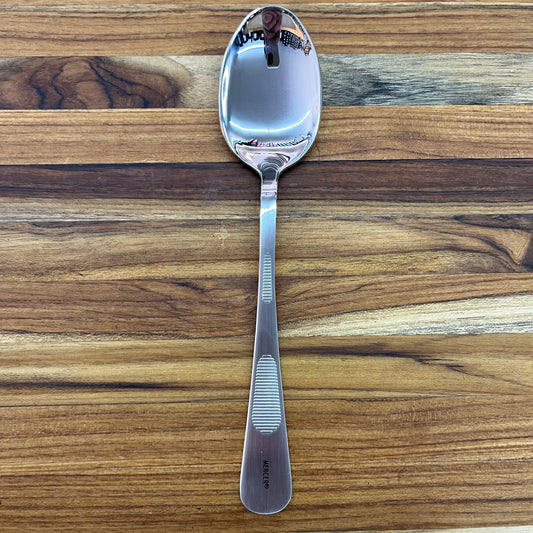 Mercer Tool 8" Satin Solid Bowl Plating Spoon