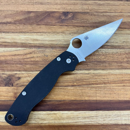 Spyderco Para Military 2 Left Handed  Folder