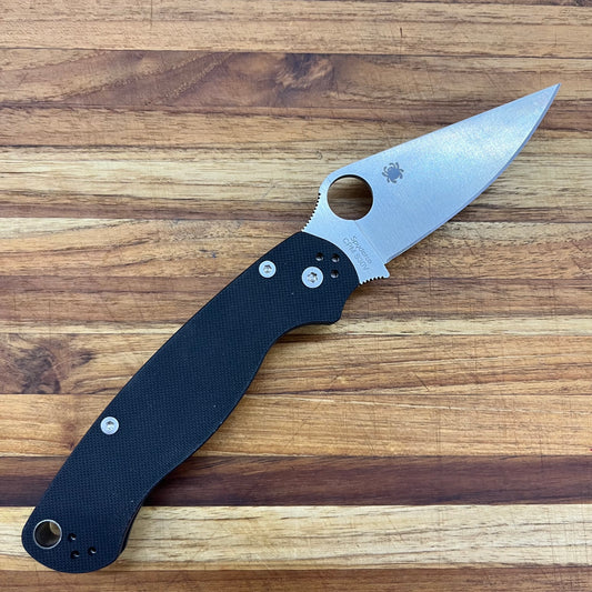Spyderco Para Military 2 Left Handed  Folder