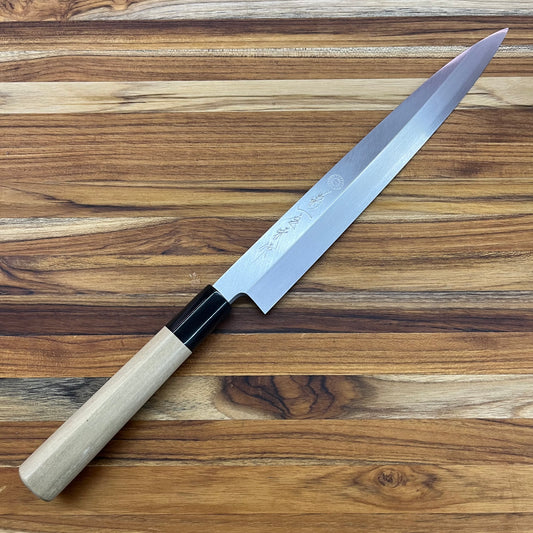 Kikuichi Elite Warikomi Gold 270mm (10.5") Yanagi w/ Saya