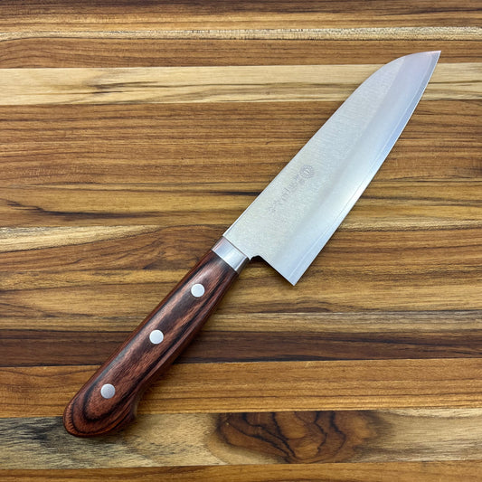 Kikuichi Elite Warikomi Gold 170mm Santoku