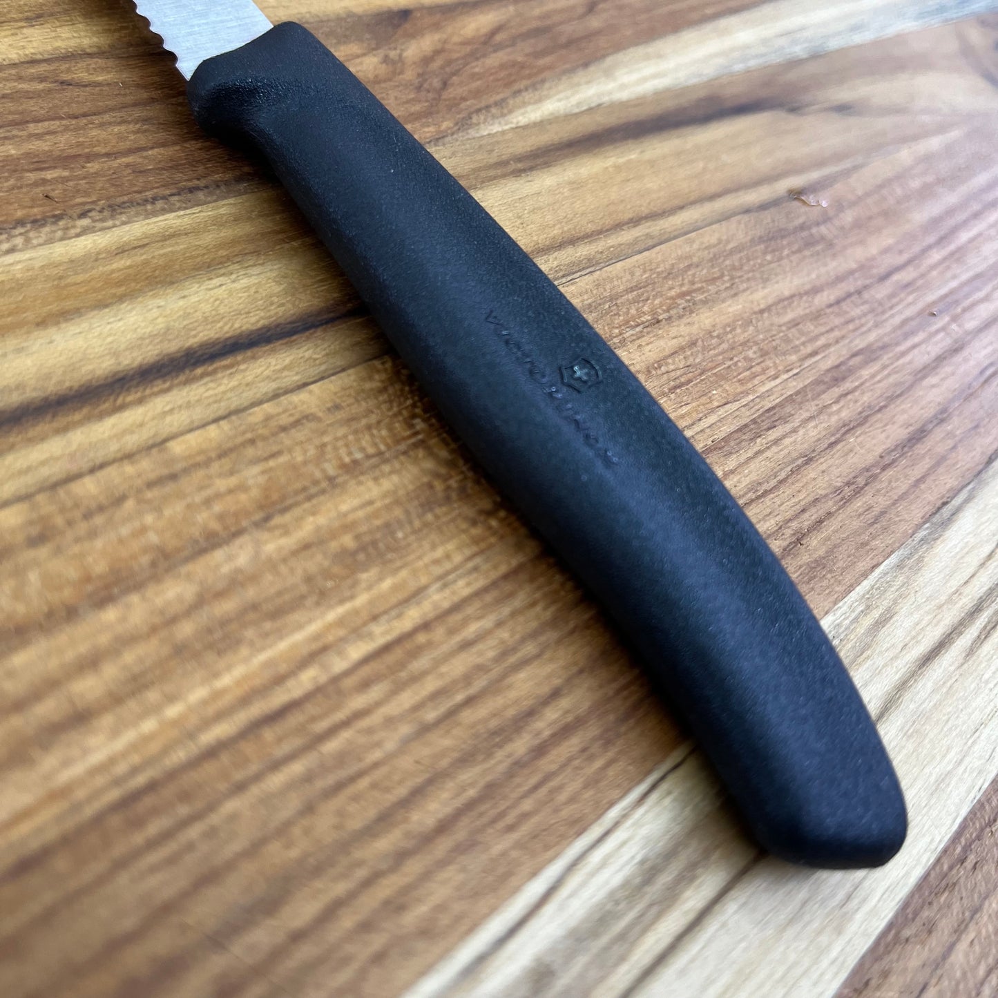 Victorinox Swiss Classic 3.25" Serrated Paring Knife w/ Black Handle