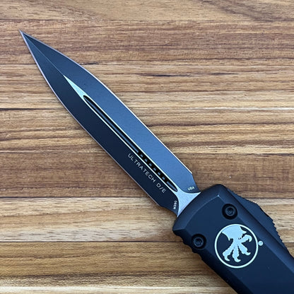 Microtech Ultratech D/E 3" Black Tactical OTF