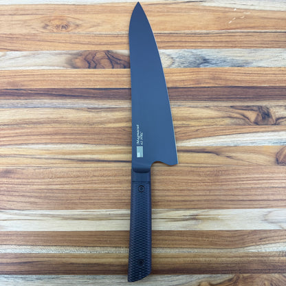 Greg Cimms Blackout Sparrow 220mm (8.5") Chef's Knife w/ Black G10 Handle