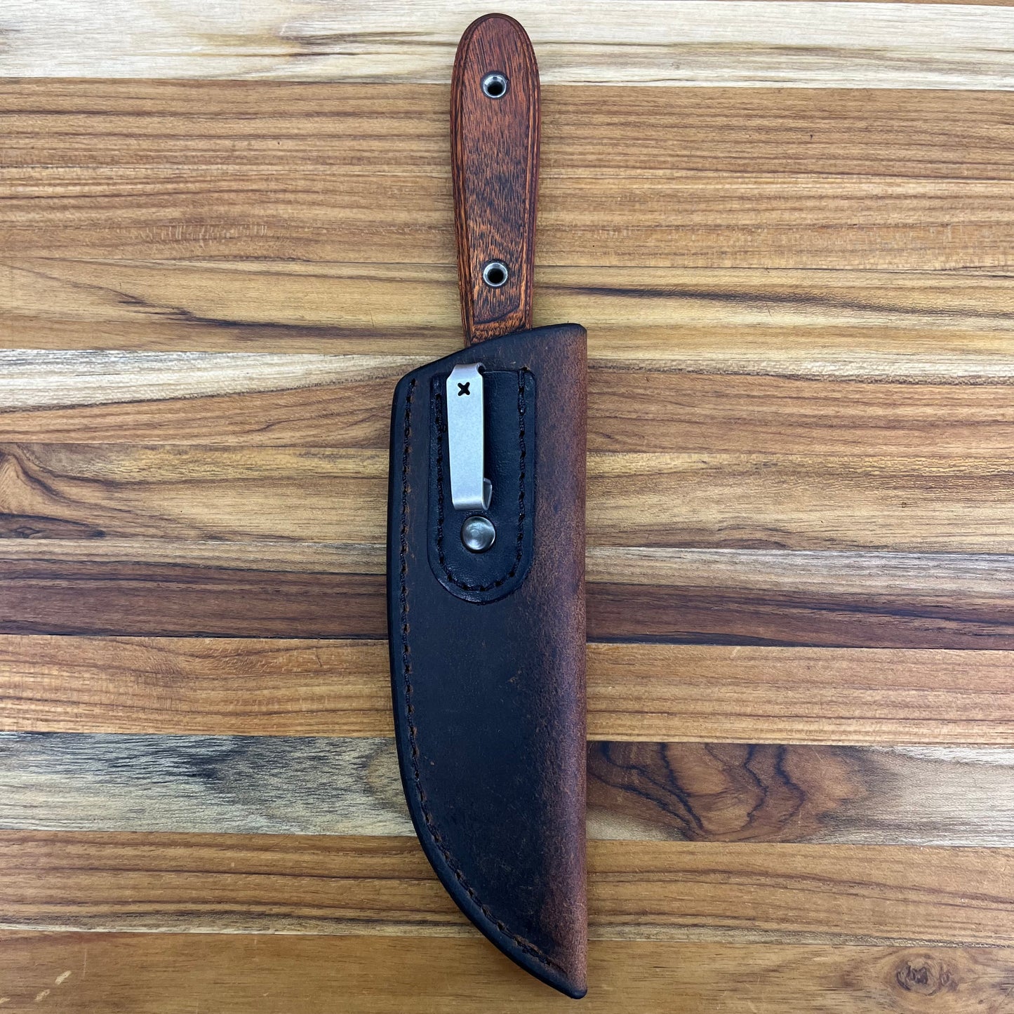 Patterson Forge 70mm (2.75") Fixed Blade w/ DymaLux Handle