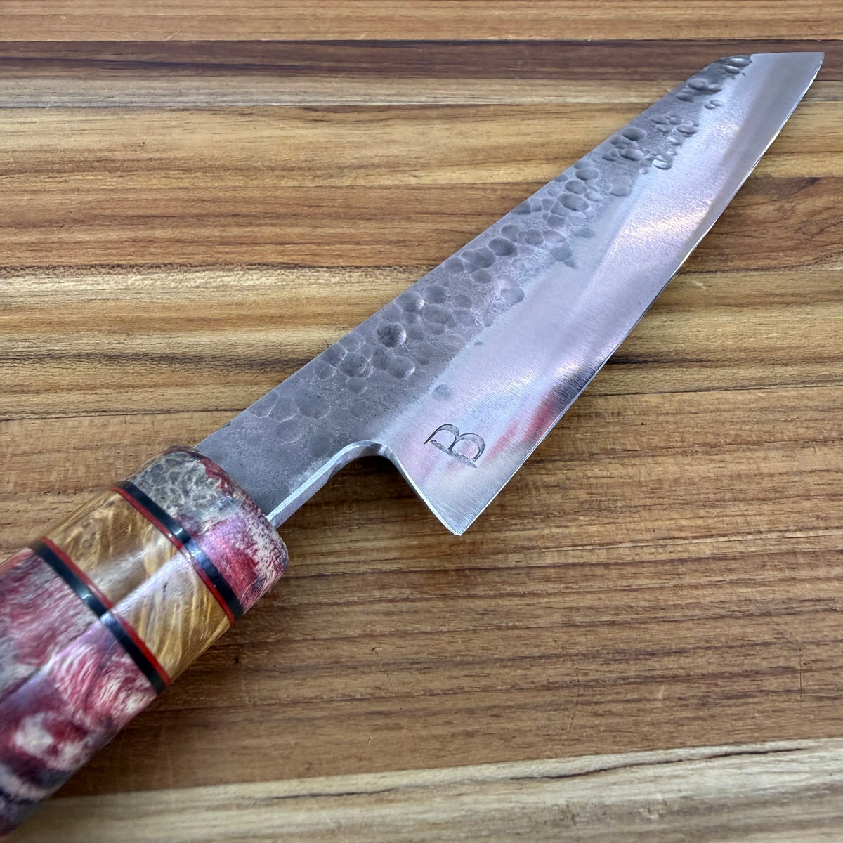 Baldwin Blades 150mm (6") Petty w/ K-Tip & Red Box Elder Handle