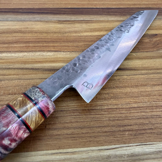 Baldwin Blades 150mm (6") Petty w/ K-Tip & Red Box Elder Handle