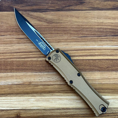 Microtech Mini Hera II 30th Anniversary S/E 3" OTF w/ Tan Aluminum Handle