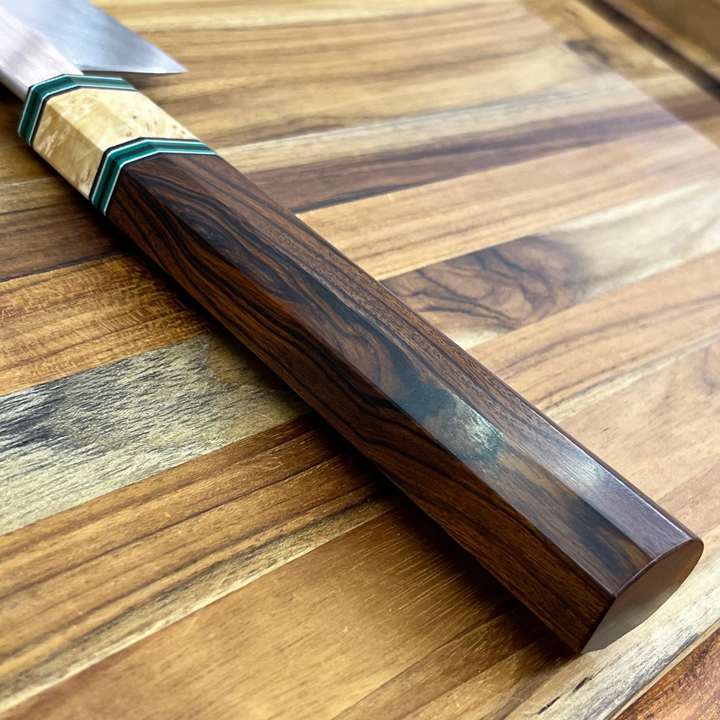 3rd Hill Customs 210mm (8.25") Chef's Knife w/ Desert Ironwood Handle