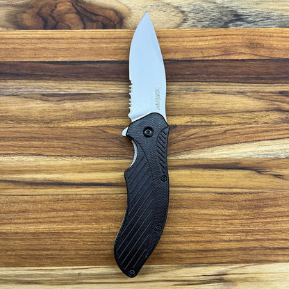 Kershaw Clash (P/S) 3" Flipping Knife w/ Black Nylon Handle