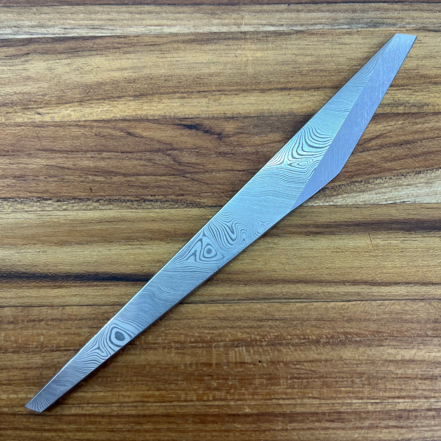 3rd Hill Customs 45mm (1.75") Damasteel Kiridashi