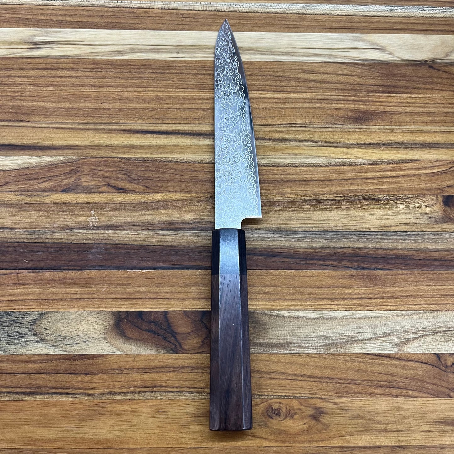 Kikuichi Nickel Warikomi Damascus 150mm (6") Petty